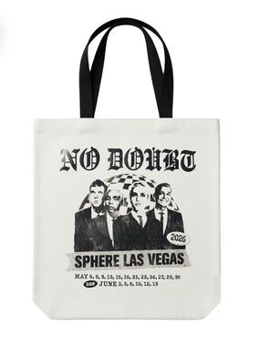 No Doubt Sphere Las Vegas 2026 Tote Bag